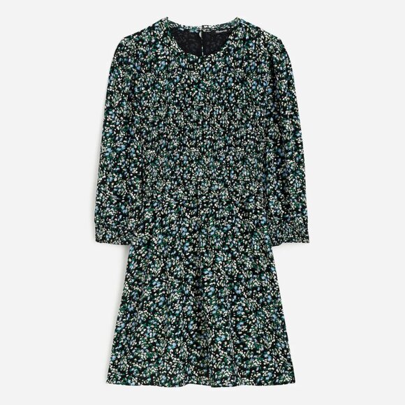 NWT! MADEWELL Smocked Floral Mini Dress Size 4 - Picture 3 of 8